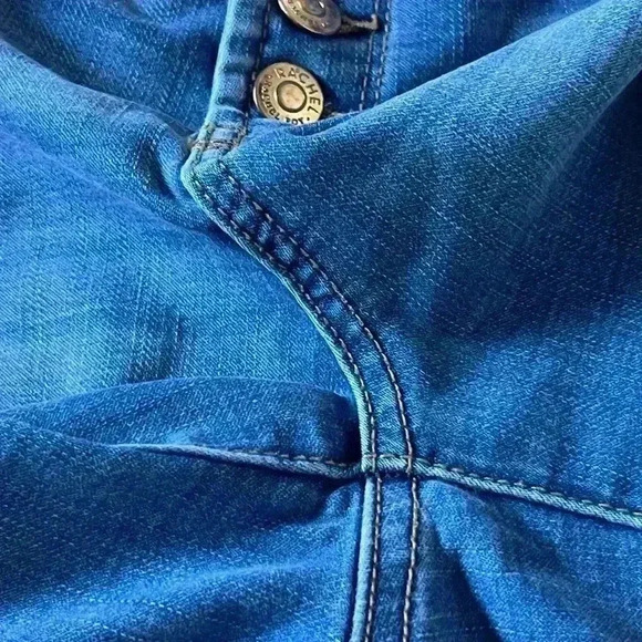 RACHEL Rachel Roy Women’s Distressed Button Fly Jeans Size 4/27 - Picture 14 of 14